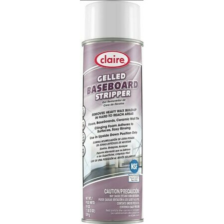 CLAIRE Gelled Baseboard Stripper, 20oz, 12PK CL859